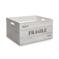 Caja De Madera Tam. 3/6 31x21x16Cm