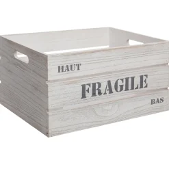 Caja De Madera 40x30x22Cm