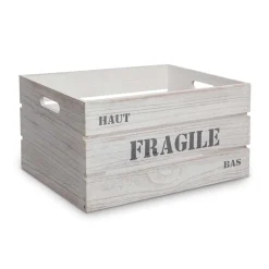 Caja De Madera 34x24x18Cm