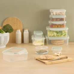 Caja hermética rectangular CLIPEAT 0.9L
