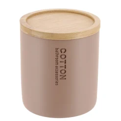 Caja para algodón taupe
