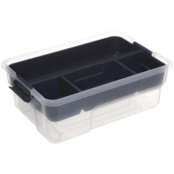Caja para almacenaje con compartimentos