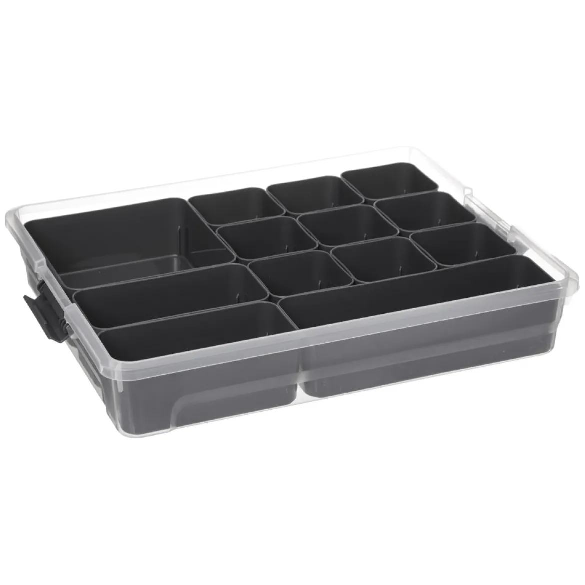 Caja para almacenaje con compartimientos