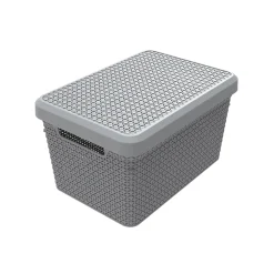 Caja para almacenaje con tapa MODE 17L