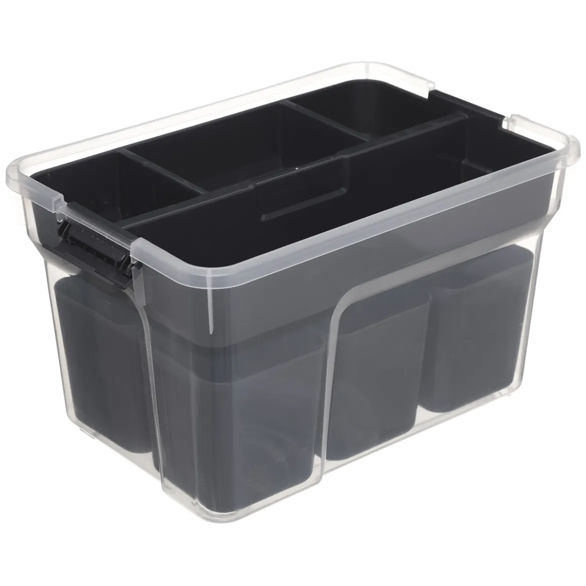 Caja para almacenaje SAMBA con compartimientos 8L
