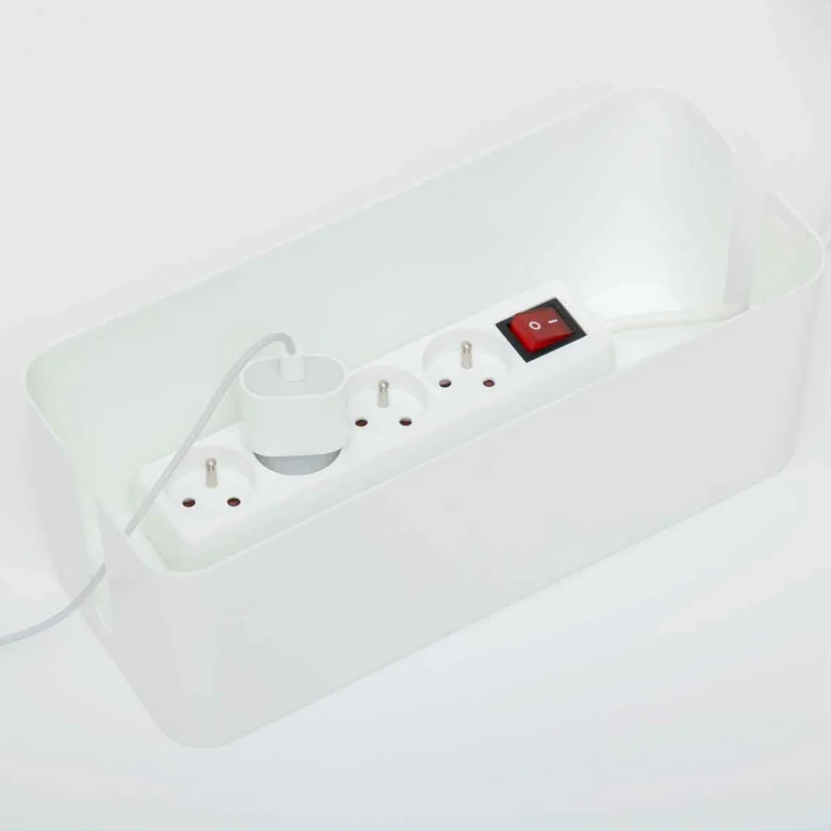 Caja para cubrir extensión eléctrica