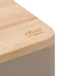 Caja Para Harina Metálica Beige