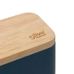 Caja Para Pasta Metálica Azul