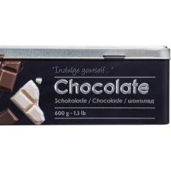 Caja P/Chocolates Metálica C/Diseño