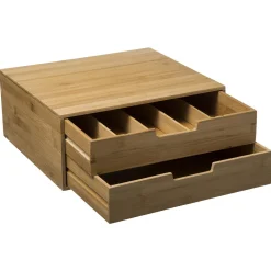 Caja P/Cápsulas Café Bambú C/2 Cajones