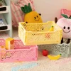 Caja plegable amarilla 30x20x11cm