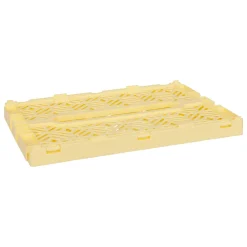 Caja plegable amarilla 30x20x11cm