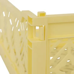 Caja plegable amarilla 15x30x40cm