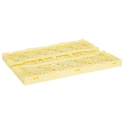 Caja plegable amarilla 15x30x40cm