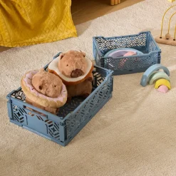 Caja plegable ARRY azul 30x20x11,5cm
