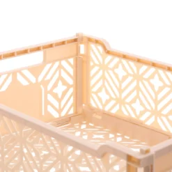 Caja plegable ARRY beige 40x30x11,5cm