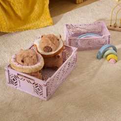 Caja plegable ARRY lila 30x20x11.5cm