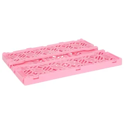 Caja plegable rosa 40x30x15cm