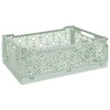 Caja plegable verde 40x30x15cm