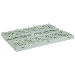Caja plegable verde 40x30x15cm