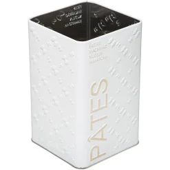 Caja P/Pasta Scandi Metálica 10x10x18Cm