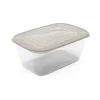 Caja rectangular PRACTICFRESH beige 3,2L