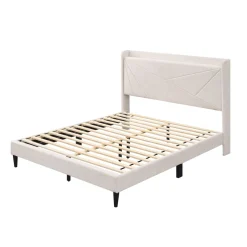 Cama beige CAELI