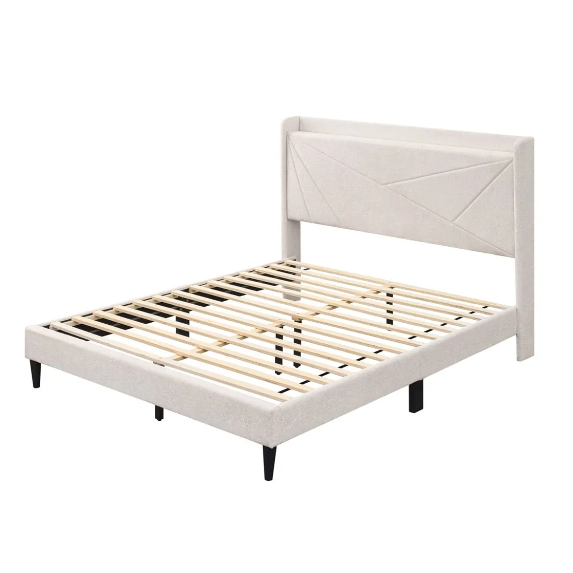 Cama beige CAELI