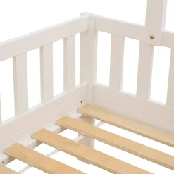 Cama MONTESSORI blanca 90x190cm