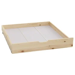 Cama Montessori Natural Con 2 Cajones