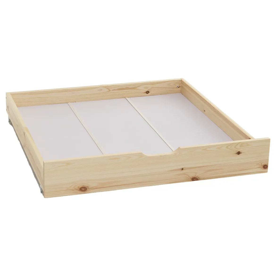 Cama Montessori Natural Con 2 Cajones