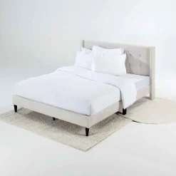Cama PEARL beige 135x190cm