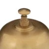 Campana decorativa dorada