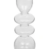 Candelabro Bulles Transparente 22cm