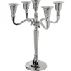 Candelabro De Metal Para 5 Velas 27Cm