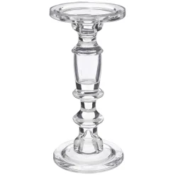 Candelabro De Vidrio 11.4x24.5Cm