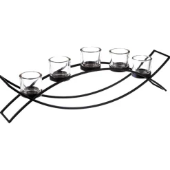 Candelabro Para 5 Velas 55x9x13.5Cm