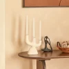 Candelabro WONJA blanco 20cm