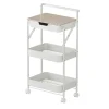 Carrito auxiliar blanco EDGE