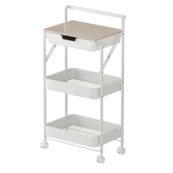 Carrito auxiliar blanco EDGE