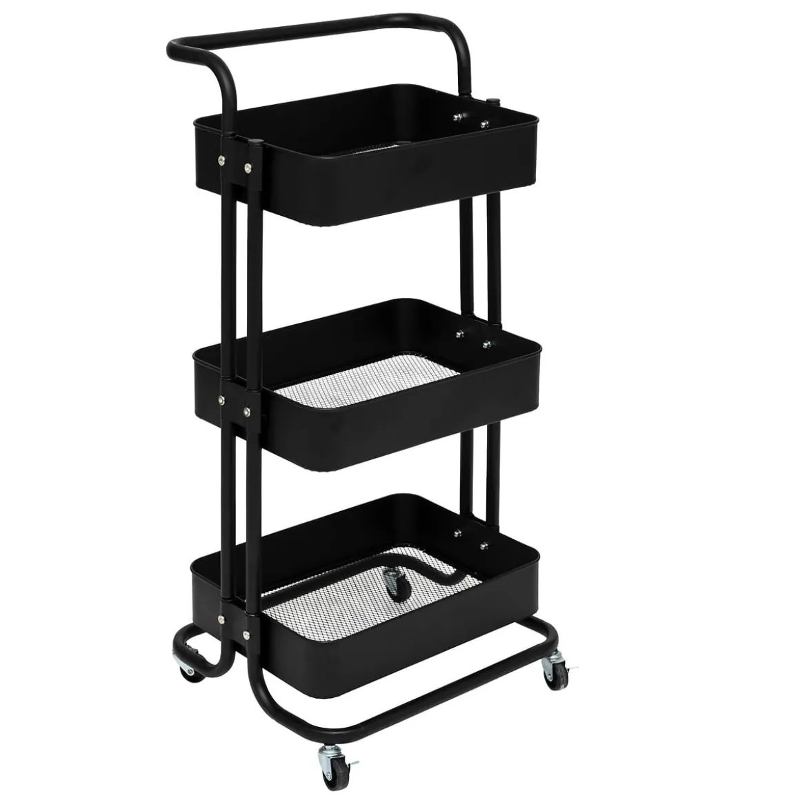 Carrito cocina BLACK EDITION negro de metal