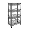 Carrito Cocina C/4 Cestas 46.5x26x78.8