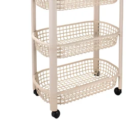 Carrito de cocina con 4 cestas