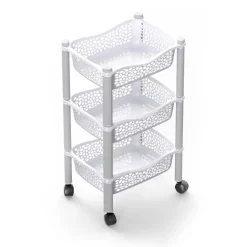 Carrito De Cocina Con 3 Cestas Althea
