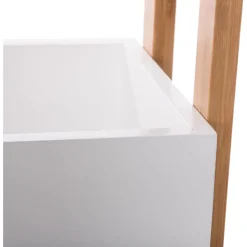 Carrito P/Baño C/3 Baldas 38x20x80Cm