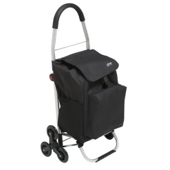 Carro De La Compra Plegable Negro