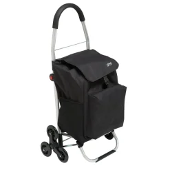 Carro De La Compra Plegable Negro
