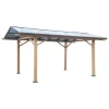 Cenador efecto madera BELIZE 3x5m