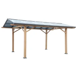Cenador efecto madera BELIZE 3x5m