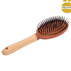 Cepillo para cabello de madera